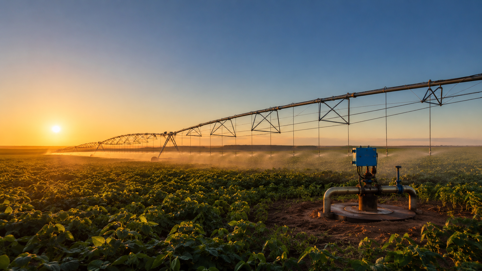 Custo de Irrigação por Hectare: Como um Poço Artesiano Reduz Despesas